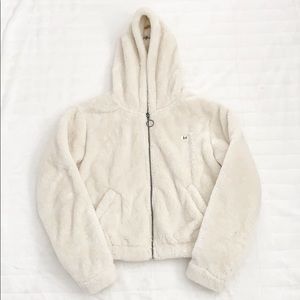 Women’s Abercrombie & Fitch Sherpa jacket & hood